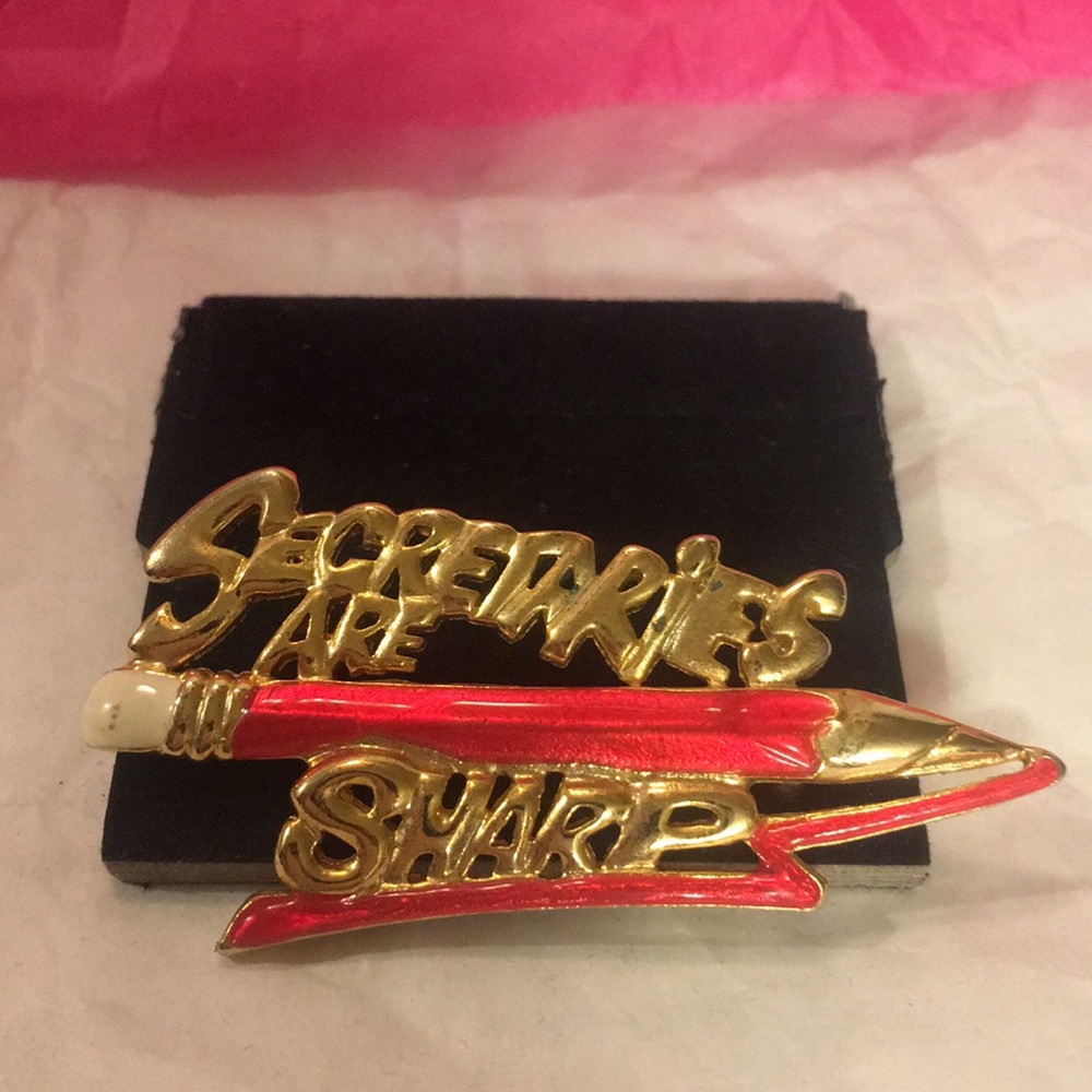 Secretaries are Sharp Pin